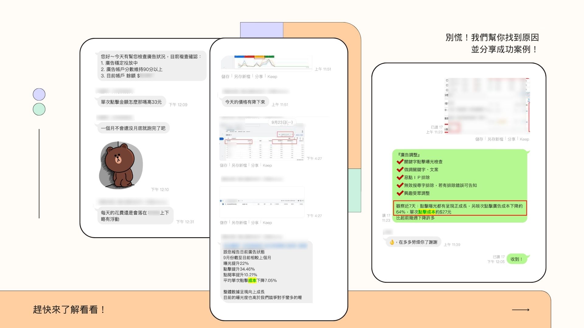 我們成功降低Google廣告成本攀升的實績之1